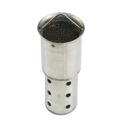 Tubo medio de escape para moto de 50,8 mm compatible con silenciador SC AR GP