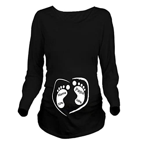 Q.KIM Camiseta Divertido Estampada de...