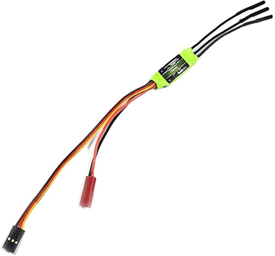 飛行機用 ブラシレスESC Amazon | Hilitand 80A ブラシレス ESC スピードコントローラ
