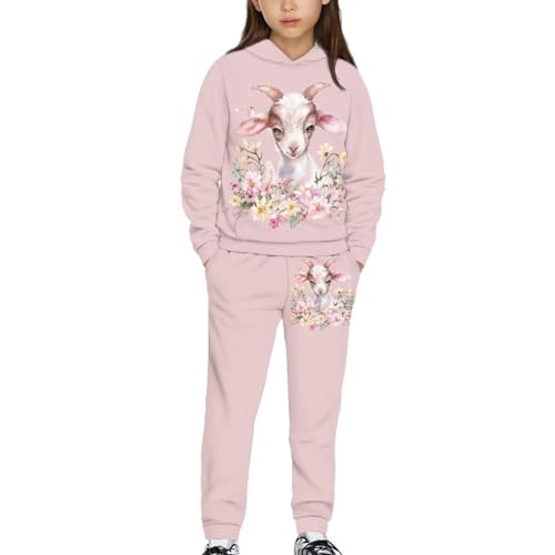 Upetstory Girls Tracksuit for Boys Kids Sweatshirt and Sweatpants with Pockets3