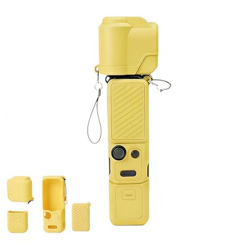 FOR DJI Pocket 4�p��p�����Y���X�N���[���ی�P�[�X�A�\�t�g�^�b�`�A�Ռ��z���A�Ϗ����A���M�݌v�A����~�߁A�w��h�~�A�ϏՌ����A�W���o���A�����Y�A�W���o���v���e�N�^�[�t�� (���F 1�Z�b�g)