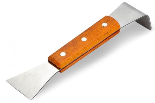 LYSON Bienenstock Schaber Honigschaber Werkzeug Imkerschaber Imker Abstreicher Imkereibedarf Imkerwerkzeuge Stockmeißel Imker Werkzeug Zubehör Edelstah Abmessungen 20 cm