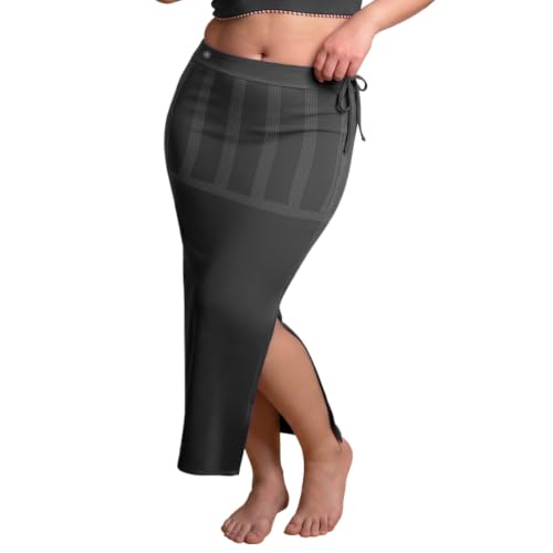Image of dermawear Women Blended Fabric Saree Shapewear Petticoat (SS-406)