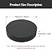DFDPAXL 20 Pcs Rubber Solid Discs Washers, Rubber Gasket Pads Thickness 1Mm Suitable for Industrial Machinery and Equipment,Diameter 45mm