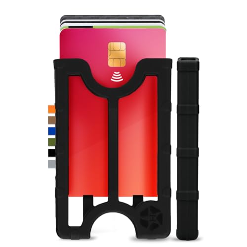 Minimalist Wallet for Men and Women - Durable Polymer Slim Wallets - Card Holder - Made In The USA.