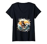 Le cadeau parfait pour tous ceux qui aiment les chiens et le surf.