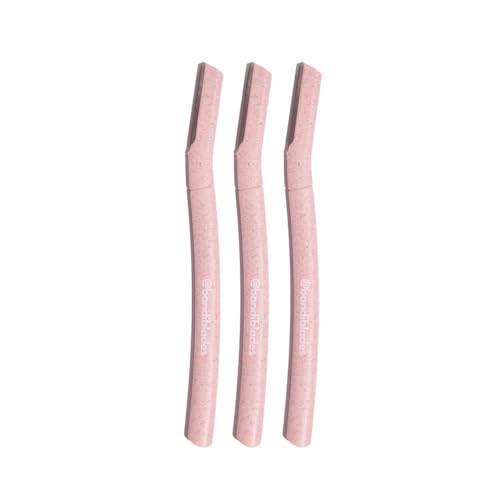 BONDI BLADES - 3 Pack Dermaplaning Razors - Peach Fuzz hair removal - smooth glowing skin - remove dead skin cells
