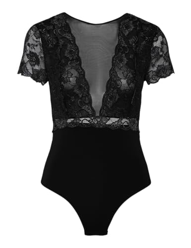 PIECES - PIECES Pcsicca Ss Bodystocking Noos - -28%