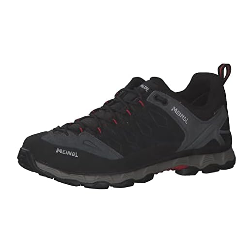 Meindl 658560-806-9,5 Lite Trail GTX Chaussure de Travail Taille 44,5, Anthracite