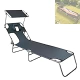 Verstellbare Outdoor-Sonnenliege mit Gesichts- und Armlöchern, tragbare Liege zum Bräunen, Entspannen am Pool, Terrasse oder Camping