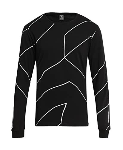 T-shirt pour homme ADRO coupe droite avec col rond classique durable