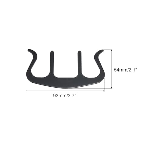 PATIKIL Metal Music Book Clip and Page Holder for Sheet Music Stands Piano Sheet Music Holders Music Book Holder Black 3.7 x 2.1 Inch Pack of 1 - Image 2