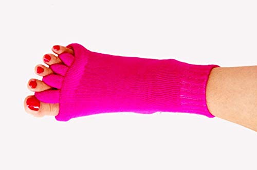 Image of AIBEARTY 1 Pair Yoga Sport Gym Five Toe Separator Socks