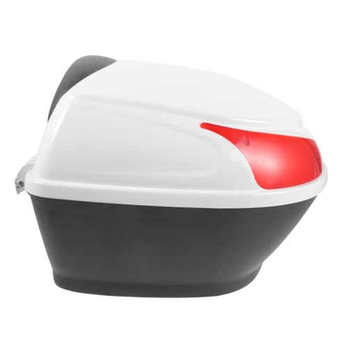Boîte de rangement moto blanche pour ranger vos outils en sécurité et sans effort
