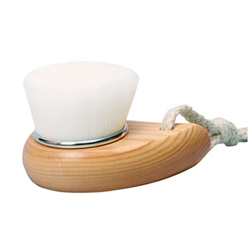 Washing Brush Facial Wooden Manual Soft Artificial Cleansing for Pore Cleaning Supplies Wood