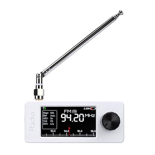Radio Mini Receptor Full Band Hilitand con Pantalla IPS 1.9" miniatura 1