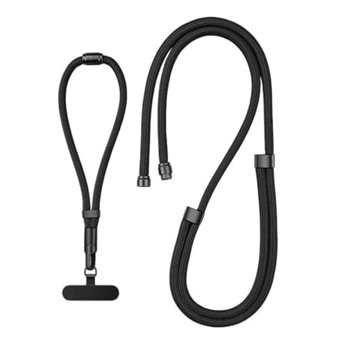 Cordon de téléphone universel sangle poignet réglable et attache clip métal