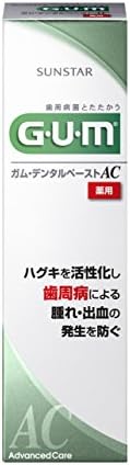 Amazon Gum ガム デンタルペーストac 90g 医薬部外品 Gum ガム 大人用ハミガキ粉 通販