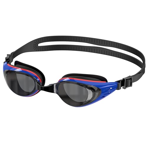 Ambienden Antivaho Gafas De NatacióN General | Gafas Piscina Hombre Mujer Para Adultos ProteccióN UV Impermeables | 3D Sello De Silicona, Puente Nasal Autoajustable