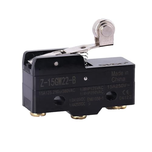 Interrupteur de fin de course Z-15GW22-B à rouleau court micro levier NO/NF 10pcs
