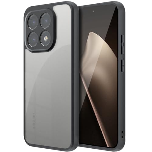 FINON for �V���I�~ Xiaomi 15T �p �P�[�X �J�o�[ �X�}�z�P�[�X �N���A �N���A�P�[�X �n�C�u���b�h�P�[�X �w��F�؉\���f�� �ϏՌ� �V���v�� (�N���A�i�o�b�N�p�l���J���[�j)