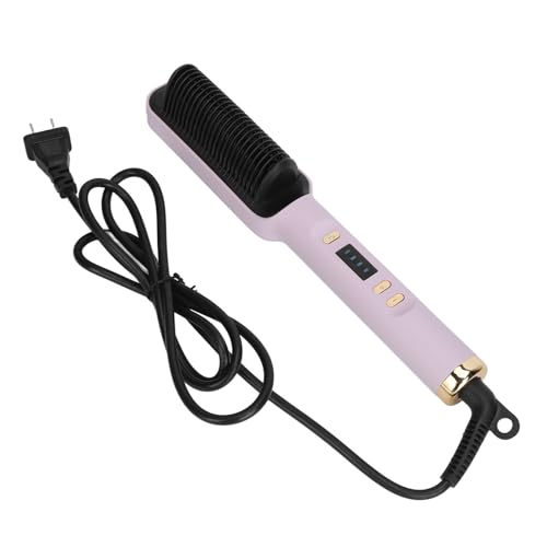 Cepillo alisador de cabello ZJchao con pantalla LED miniatura 1