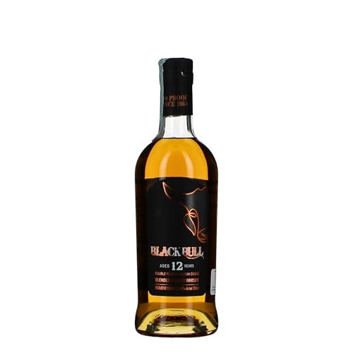 Black Bull | Blended Scotch Whisky | 12 Jahre gereift | Noten von Kirschen und Karamell | 700 ml | 50% vol.