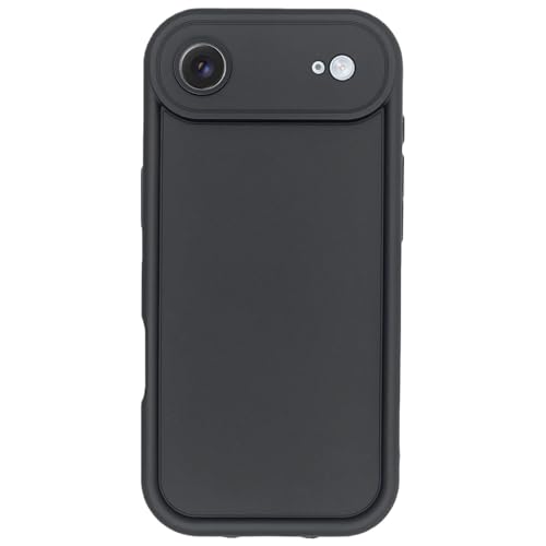 Image of Puxicu Slim Case for iPhone 17 Air, Enhanced Camera Protection, Shockproof Skin-Friendly Touch Soft Case Cover for iPhone 17 Air Phone 6.5 inch, Black