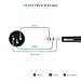 Cable Matters 6.35mm (1/4 Inch) TRS to XLR Cable - 25ft, Male to Male XLR to TRS Cable, Black – Not for Microphone Use