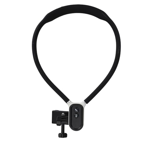 Support de cou magnetique silicone reglable POV poitrine camera telephone