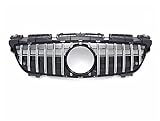 kühlergrill mercedes w212 Für Mercedes Für Benz SLK R172 SLK200 SLK350 Für 2012 2013 2014 2015 2016 SLK250 Frontgrill Silber Auto Stoßstange Haube Mesh Obere Untere Grills