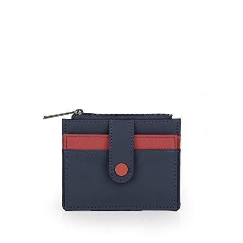 Gabol Cartera Azul, Accesorio de Viaje-Billetera...