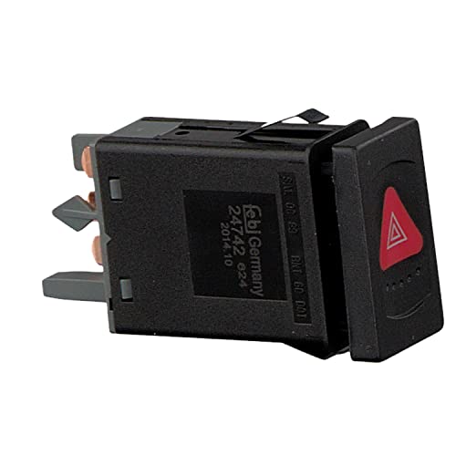 febi bilstein 24742 Warnblinkschalter mit Relais, 1 Stück