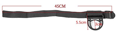 Junleli Universal Inner Car Roll Bar Coat Hook Black Hanger For Jeep Wrangler Jk Jl 2007-2019 Unlimited Body Trim #TOP5