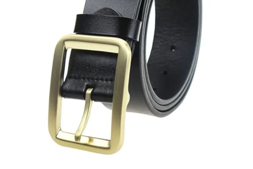 Men PU Leather Belt with Sleek Finish and Clean Business Look3