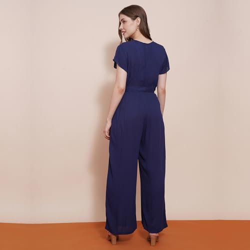 Image of Globus Women Jumpsuit (GS567305 Navy Blue L)