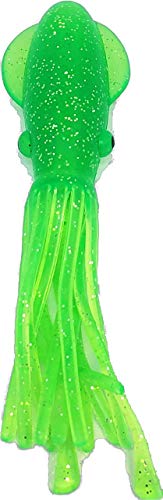 Fish Razr Fr376 Bucket Dredge 9" Squid - Offshore Big Teaser Sea Fishing Lure Gear, Pink Flourescent #TOP4
