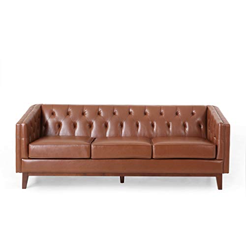 Christopher Knight Home Ovando Sofas, Cognac...