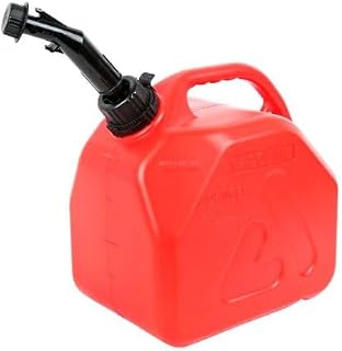 CT5928 10 Litre Jerry Can with Transfer Spout - HDPE Material, Rust-Free, CE & UN Certified, 30.4x13.1x39.6cm