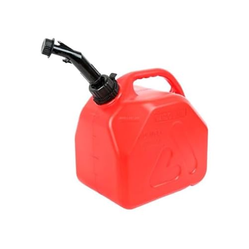 10L Plastic Jerry Can Container With Pouring Spout Petrol & Diesel