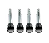 Globalautoparts Bobine d'allumage * 4, pour Golf,pour Ibiza, A1 A2 A3,1.4TSI,1.4TFSI,1.6FSI, 036905100A, 036905100B, 036905100C, 036905100D, 036905715, 036905715A, 036905715C, 036905715E, 036905715F