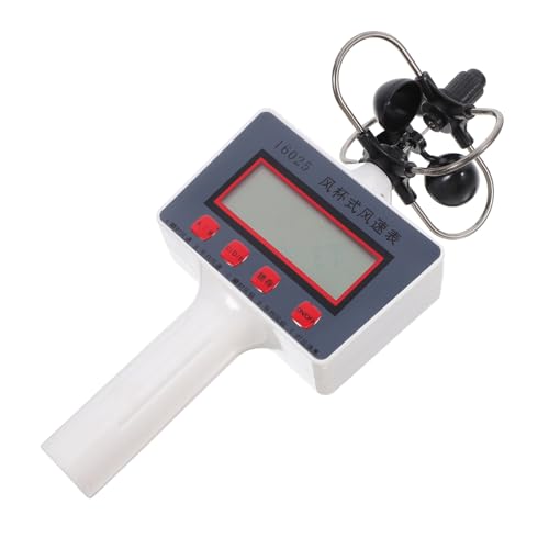 Anémomètre numérique portable pour mesure de vitesse du vent et débit d'air CVC