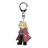 ABYSTYLE Fullmetal Alchemist Brotherdood Edward Chibi Acrylic Keychain Alchemy Anime Manga Accessories Merch Gift