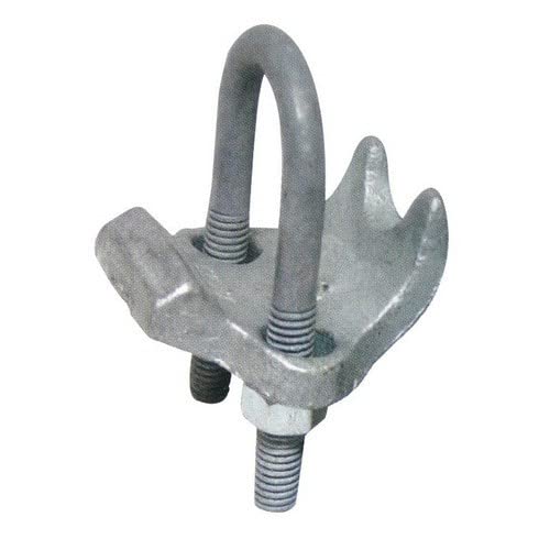 Morris 21857 Malleable Right Angle Pipe Clamp, 2-1/2-inch Trade Size, 5-Pack