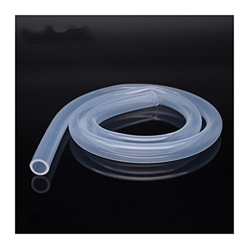 Flexo Ducha,Recambio Manguera Ducha Tubo de silicona transparente de gran tamaño Tubo de goma de silicona Tubería de caucho sin performa Hose 10 12 13 14 15 16 17 18 20(22x26)