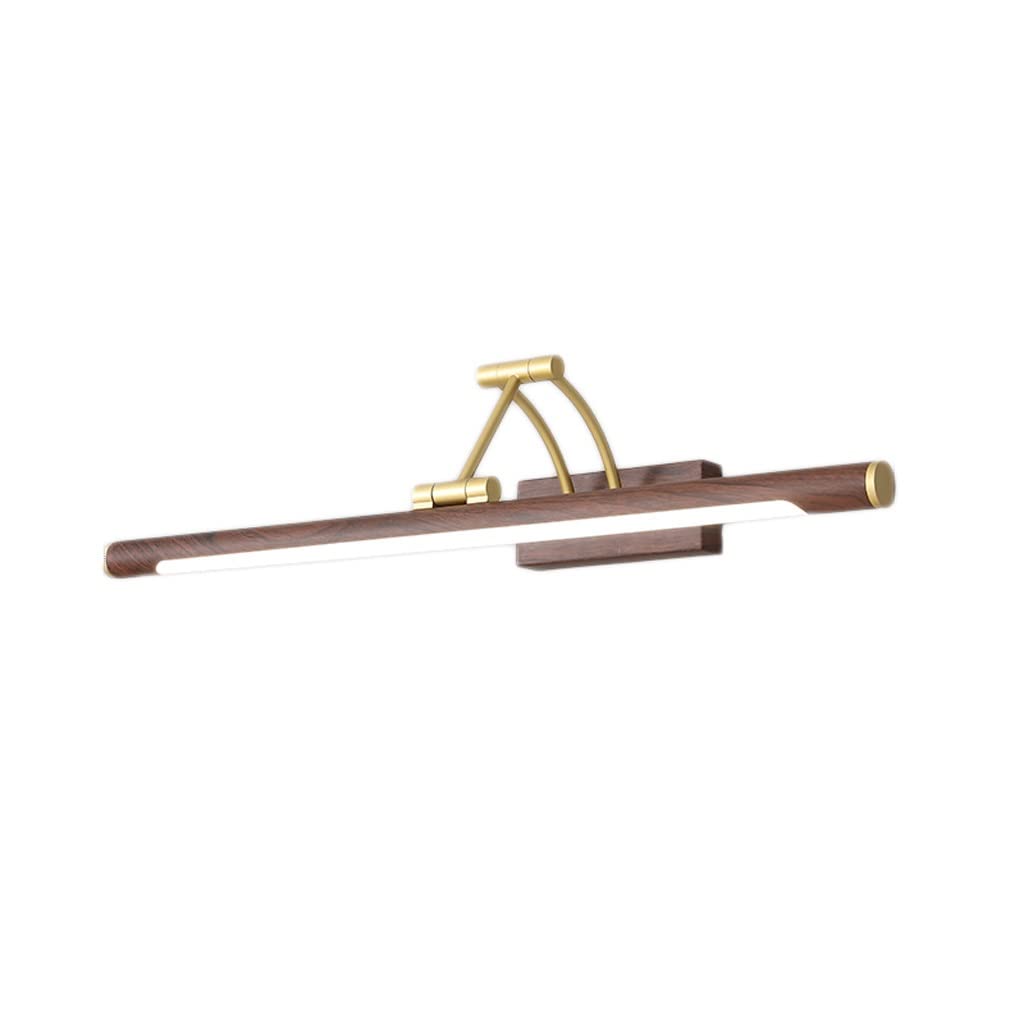Luminaire miroir LED 75.5cm au design épuré pour armoire de bain