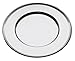 Produktbild APS 36233 Platzteller, Servierplatte, Dekotablett, Ø 33 cm, Edelstahl 18/8 hochglanzpoliert, mit Fadendekor