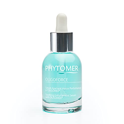 PHYTOMER Oligoforce Soothing Enforcement Face Serum | Soothing Serum for Irritated, Sensitive Skin | Calms Skin & Reduce Redness | Natural Ingredients | Sustainable & Eco-Friendly | 30 ml
