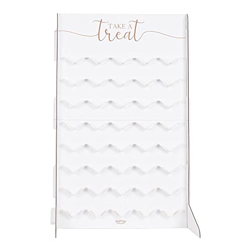 Ginger Ray Support pour macarons de mariage botnique en papier pour décoration de table