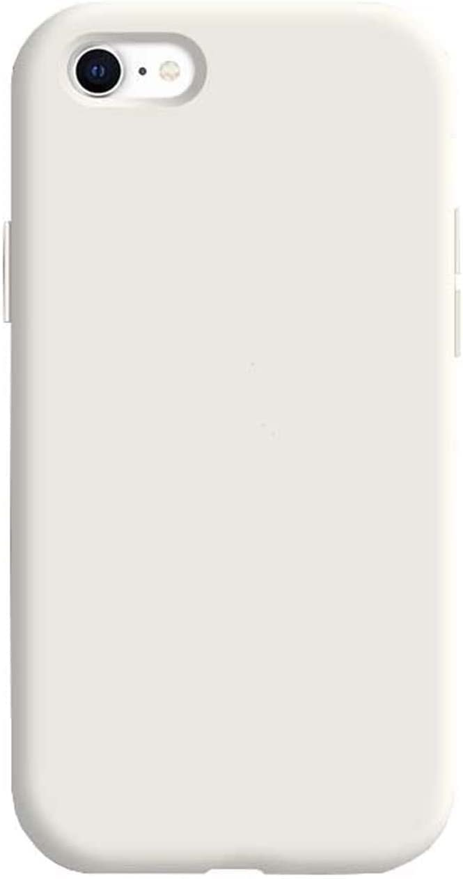 Coque silicone Apple iPhone SE3 blanche finition premium antichoc - 7
